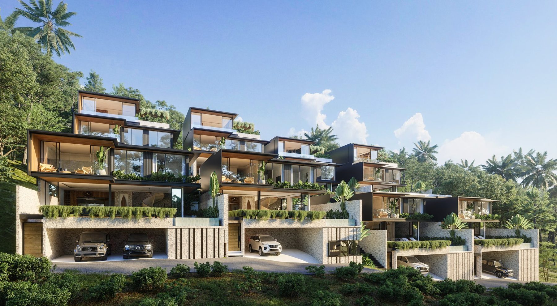 The Heights Bingin, eight luxury villas