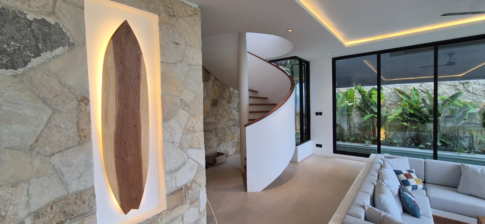 The Heights Bingin, interior detail