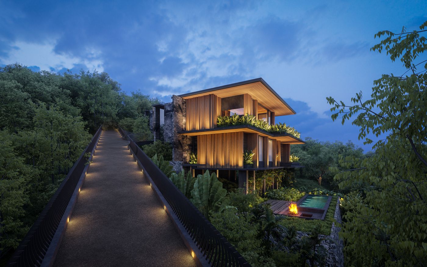 Deluxe villa