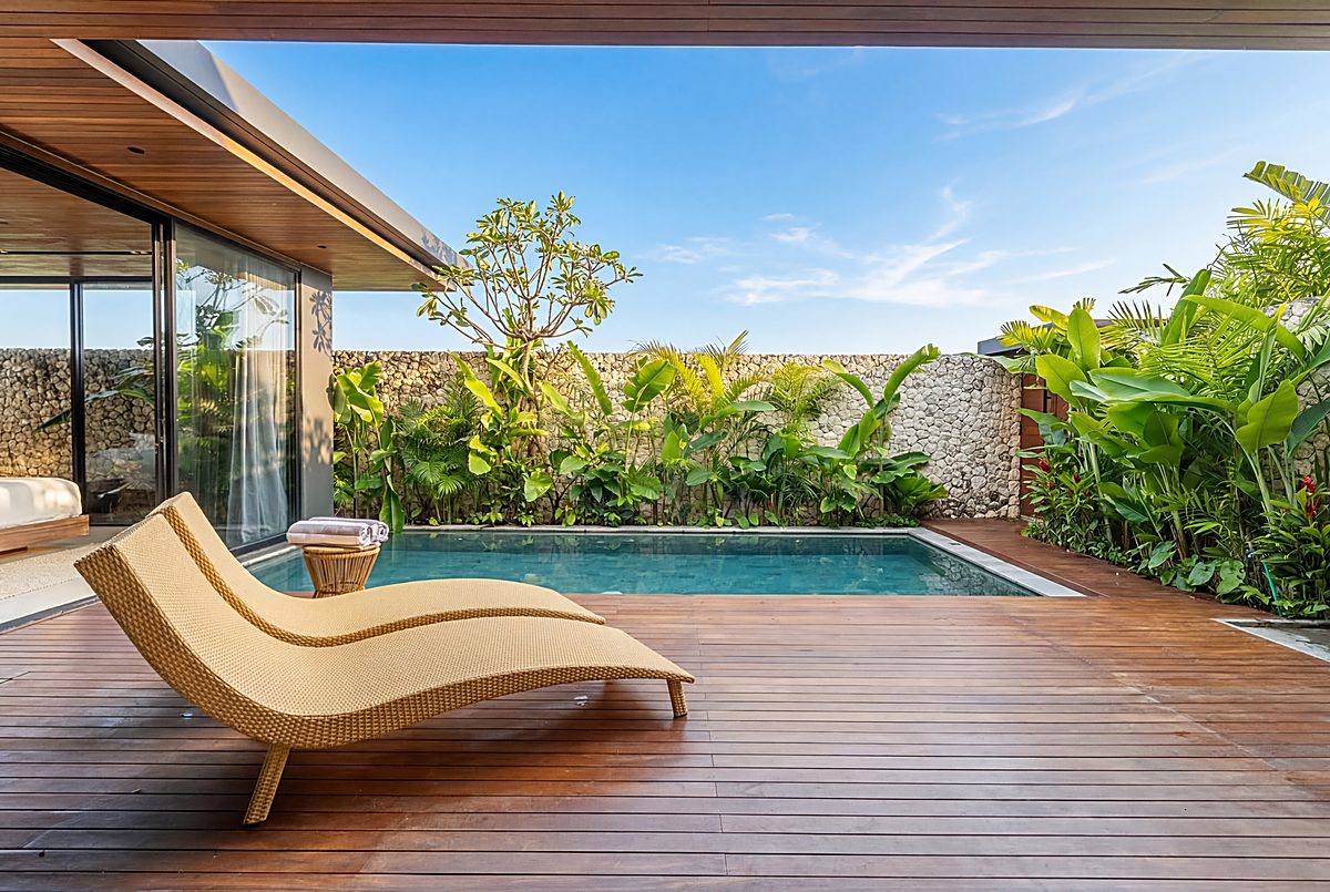 Rooftop deck