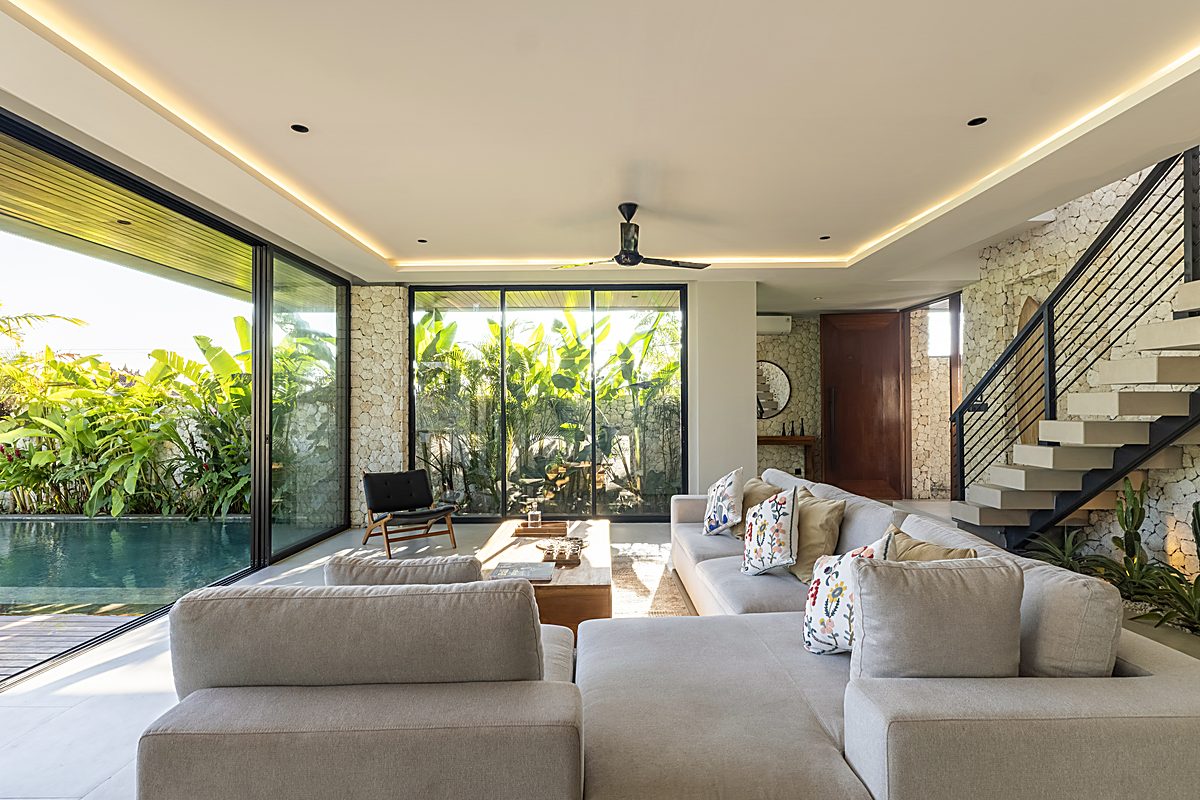 Open-plan living room
