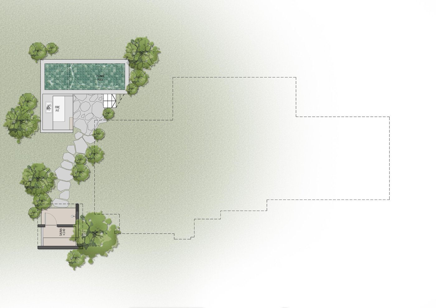 Privilège villa floor plan, sheet 3