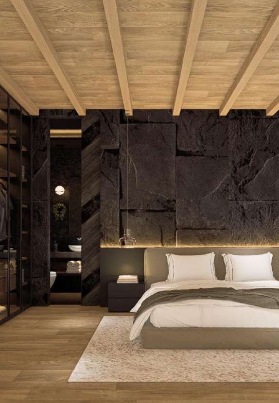 Premium villa interior, bedroom