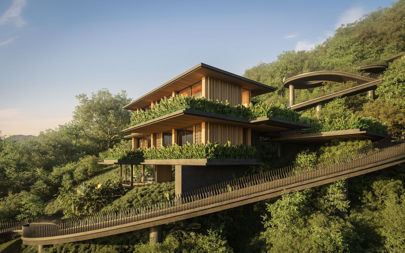 Bali's first suspended road sweeping through the jungle canopy