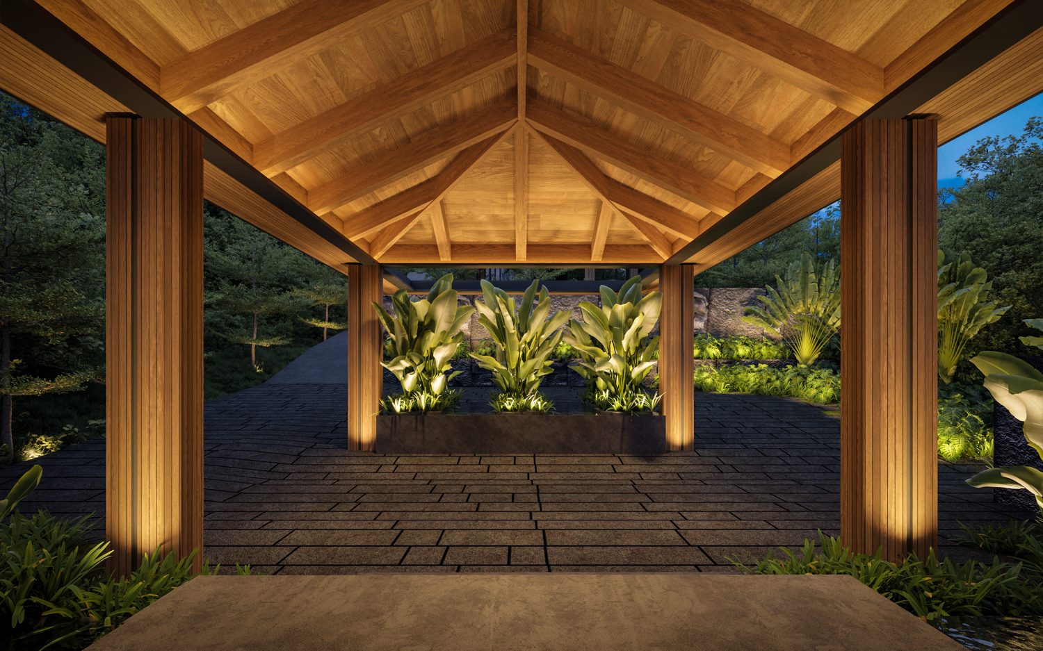 Lobby and restaurant, view 1